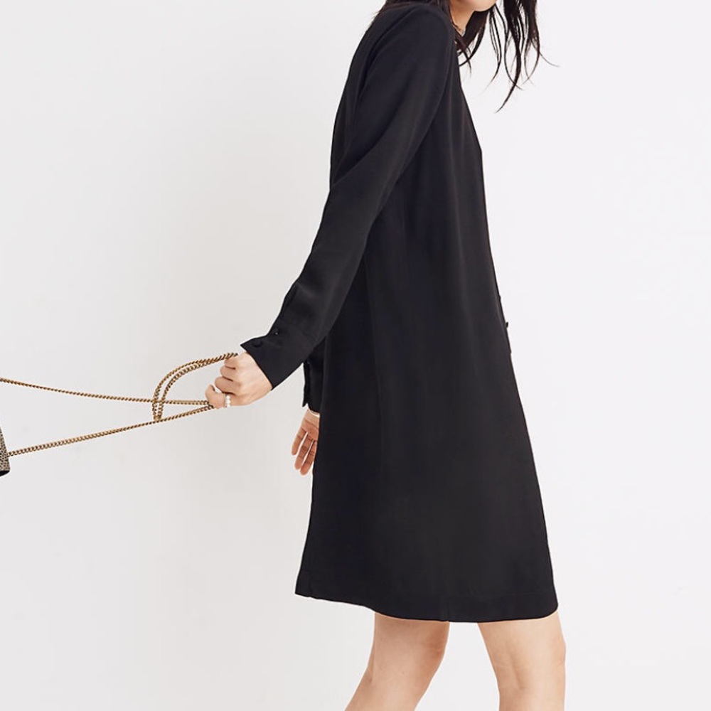 Madewell long-sleeve dress